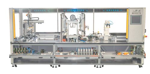 工業機器人模擬汽車鈑金沖壓集成制造實訓系統 計算機系統集成及綜合布線